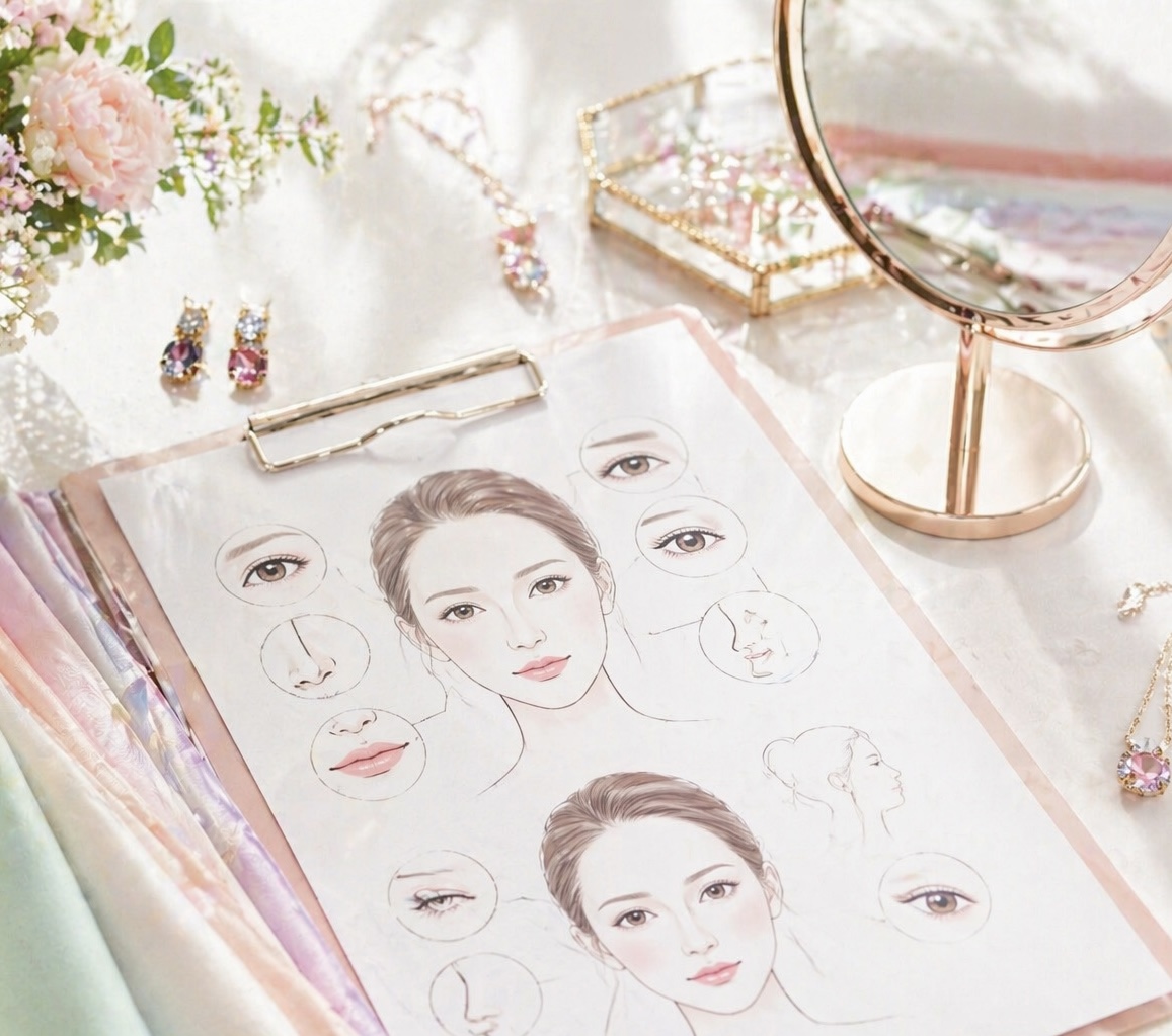 顔タイプ診断 8タイプ分類